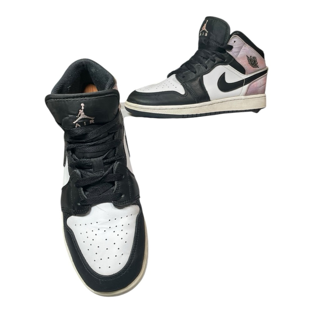Girls Nike Air Jordan 1 Mid SE 'Zen Master' Sneakers US Size 6.5Y